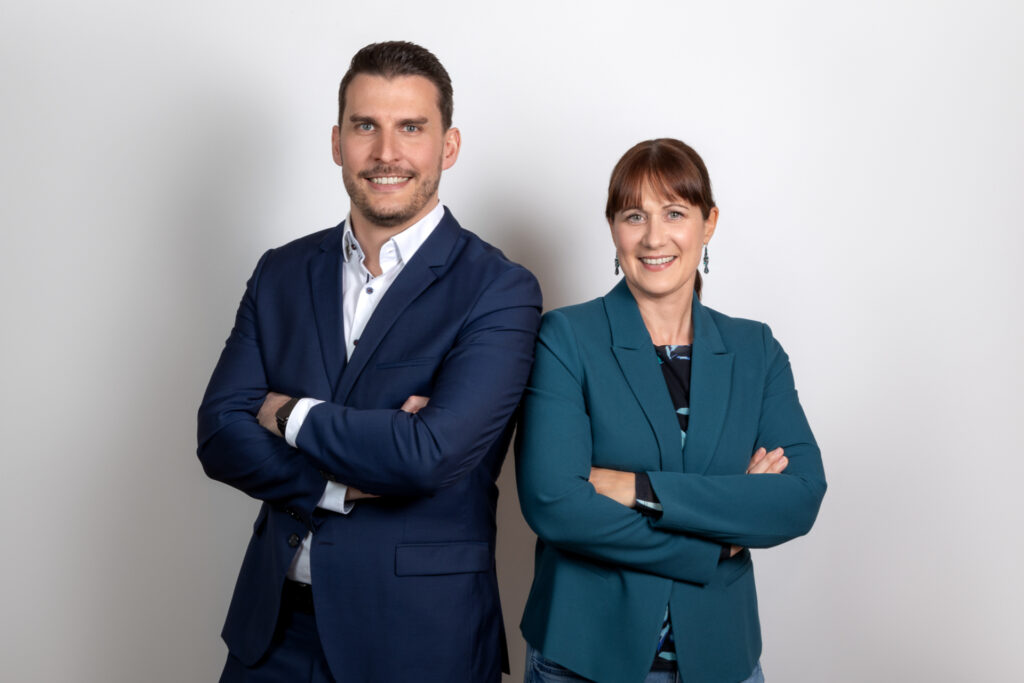 Claudia Kalcher
und Christian Stolicka Sonderhof 1a Installateur Wien 